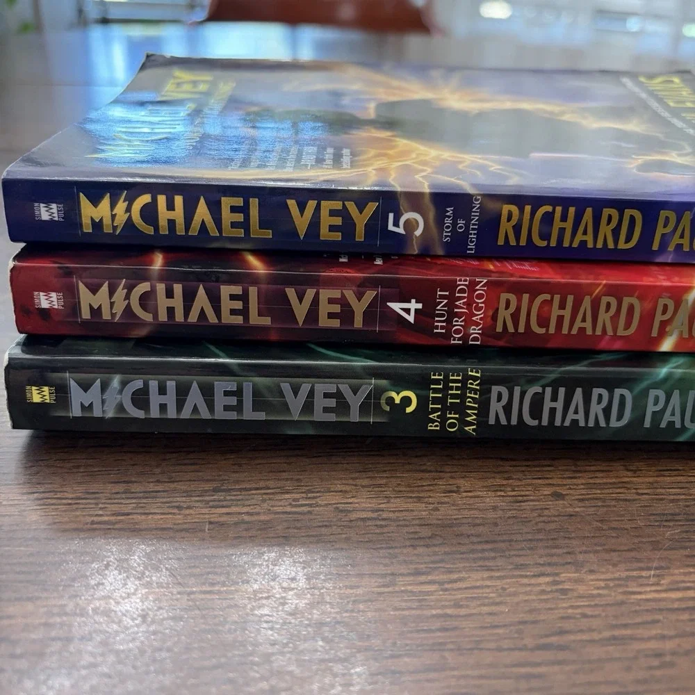 Michael Vey Books Lot Of 3 Richard Paul Evans Books 3-5